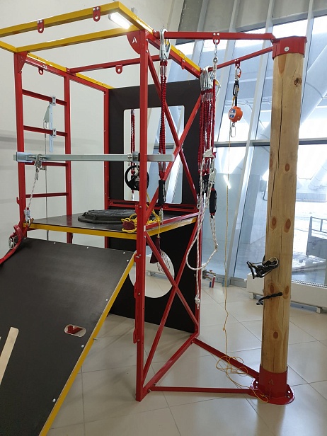 г. Самара. Тренажерный комплекс "АЛЬПИНИСТ" установлен в учебном центре ООО «Эллада»